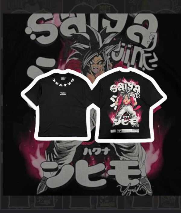 Camiseta Dragón Ball Goku Saiyajin 4